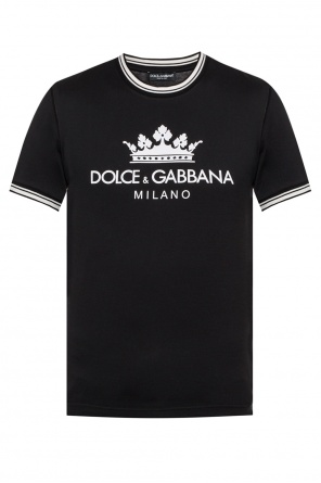 T-shirt z nadrukowanym logo, zdjęcie 1 T-shirt z nadrukowanym logo od Dolce & Gabbana